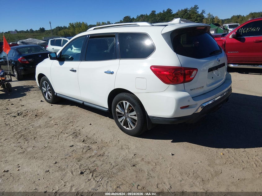Vin: 5n1dr2mmxkc601980, lot: 46702536, nissan pathfinder s 20193
