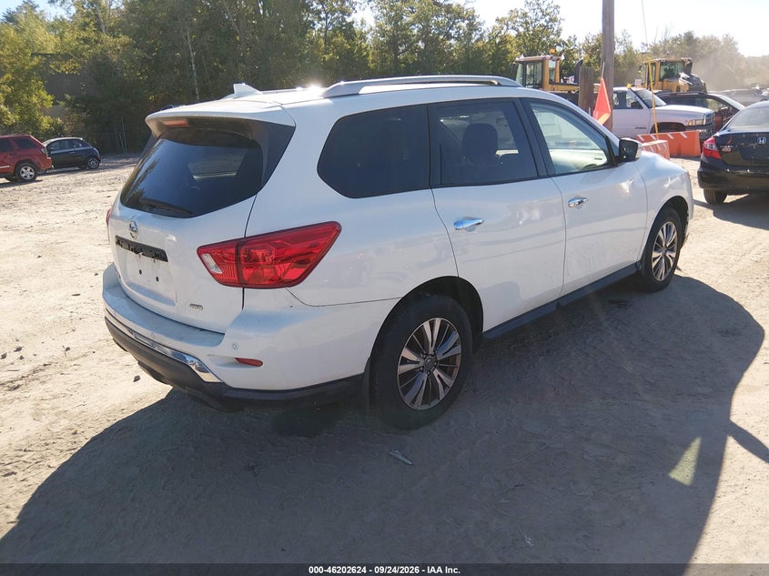 Vin: 5n1dr2mmxkc601980, lot: 46702536, nissan pathfinder s 20194
