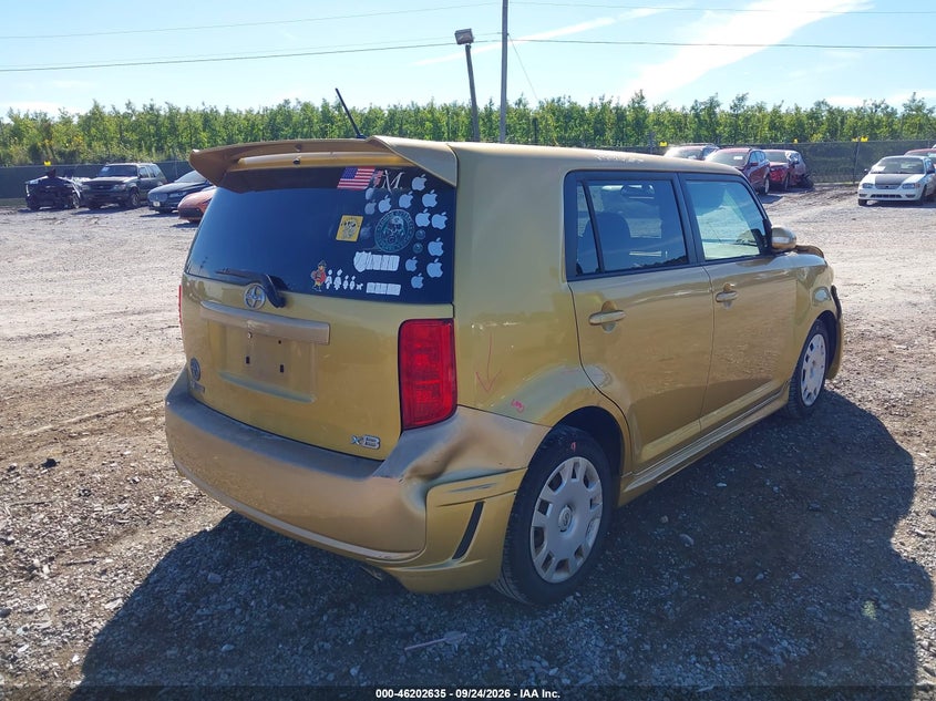 SCION XB 2008 VIN JTLKE50E081053908