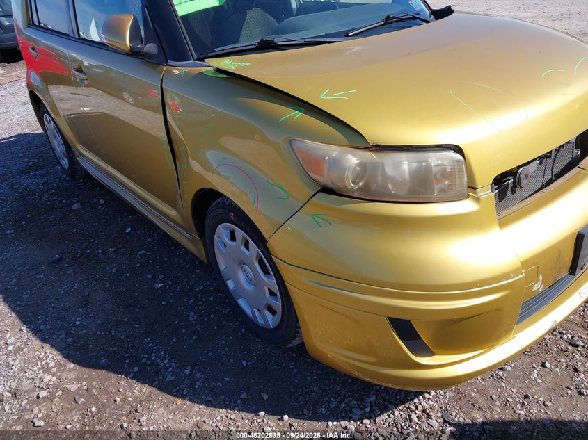 SCION XB 2008 VIN JTLKE50E081053908