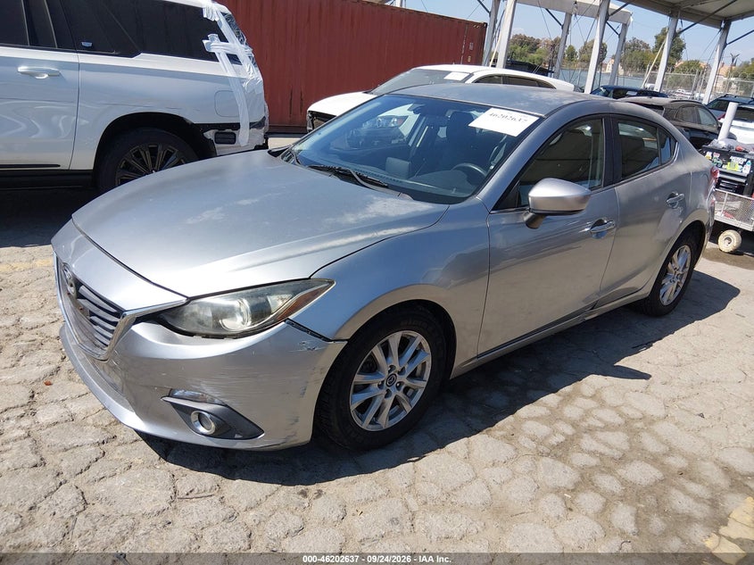 Vin: jm1bm1u70g1280663, lot: 46702549, mazda mazda3 i sport 20162