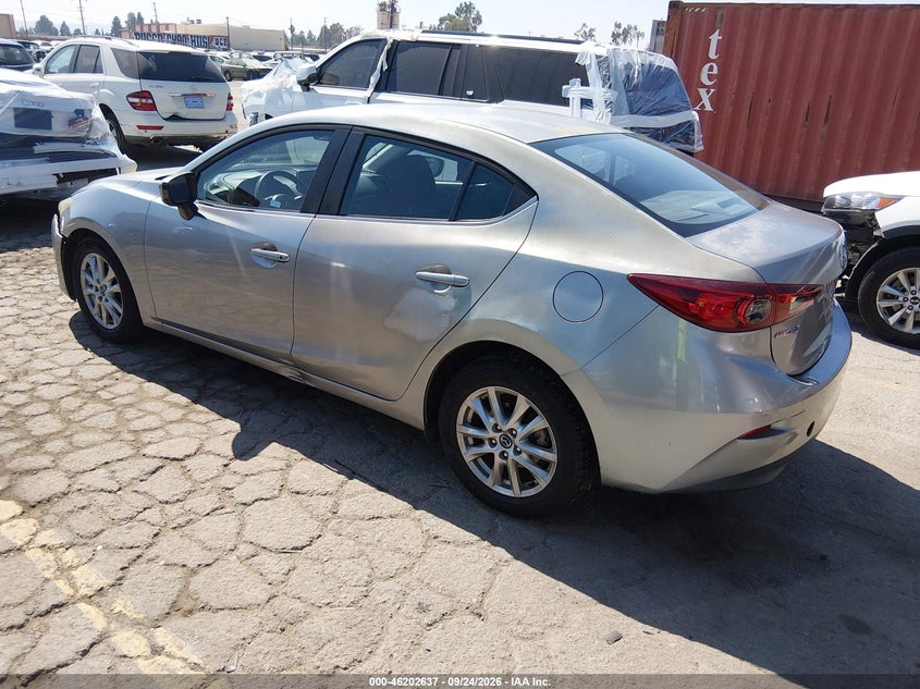 Vin: jm1bm1u70g1280663, lot: 46702549, mazda mazda3 i sport 20163