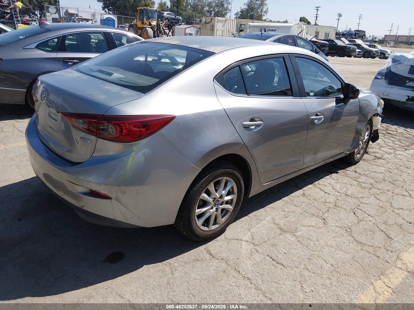 Vin: jm1bm1u70g1280663, lot: 46702549, mazda mazda3 i sport 20164