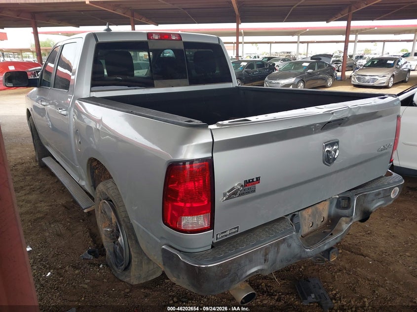 Vin: 1c6rr7lt2es214311, lot: 46702566, ram 1500 big horn 20143