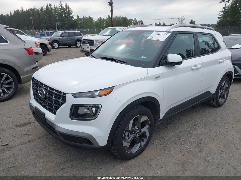 Vin: kmhrc8a38tu457265, lot: 46702567, hyundai venue sel 20262