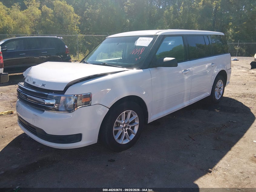 Vin: 2fmgk5b85gba01917, lot: 46702582, ford flex se 20162