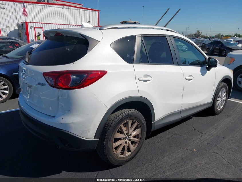 Vin: jm3ke2cy7e0323404, lot: 46702601, mazda cx-5 touring 20144