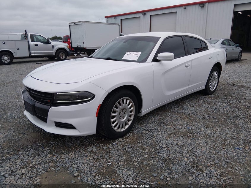 2019 Dodge Charger Police Awd, Обычный износ, IAAI, VIN 2C3CDXKTXKH722273 — фото 2