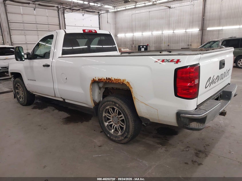 Vin: 1gcnknec4gz280625, lot: 46702612, chevrolet silverado 1500 ls 20163