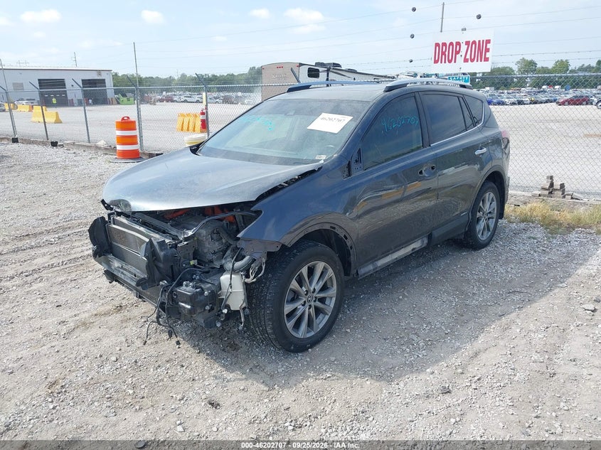 Vin: jtmdjrev6gd002491, lot: 46702619, toyota rav4 hybrid limited 20162