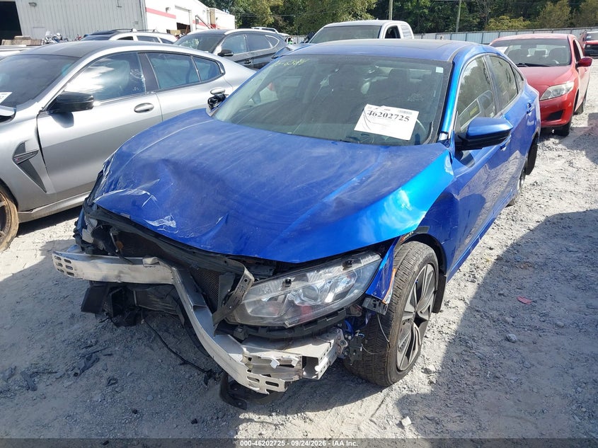 Vin: jhmfc1f33jx039987, lot: 46702637, honda civic ex-t 20182