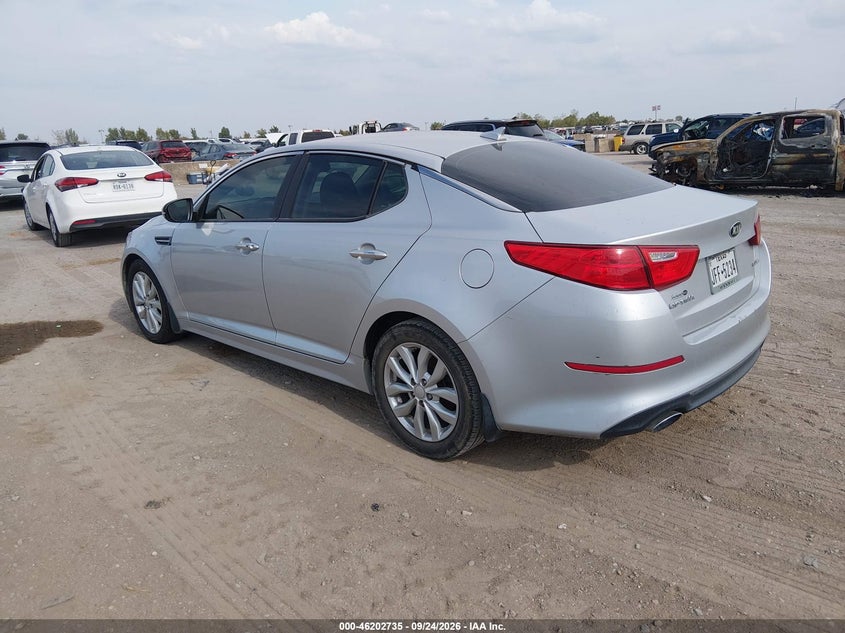 Vin: 5xxgn4a79fg519588, lot: 46702647, kia optima ex 20153