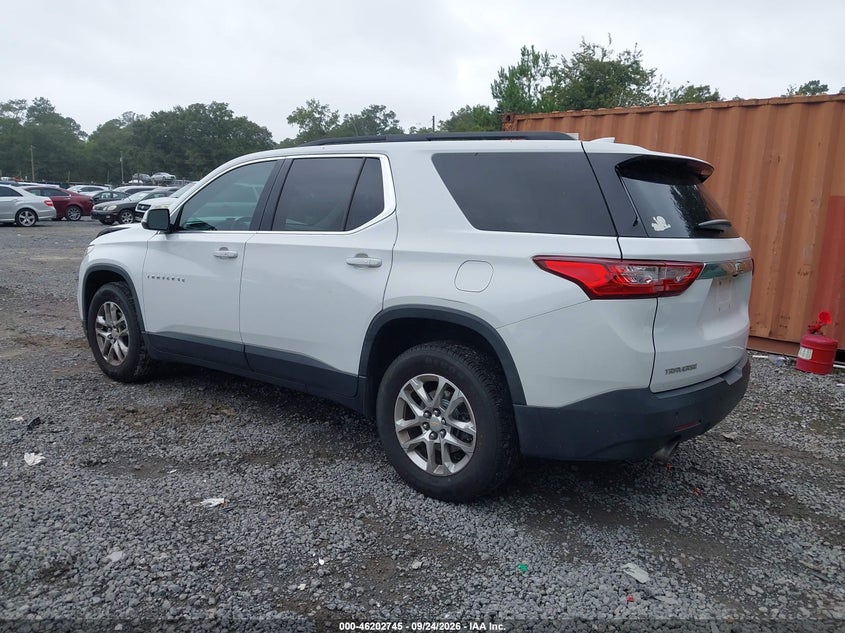 Vin: 1gnergkw3kj264257, lot: 46702657, chevrolet traverse 1lt 20193