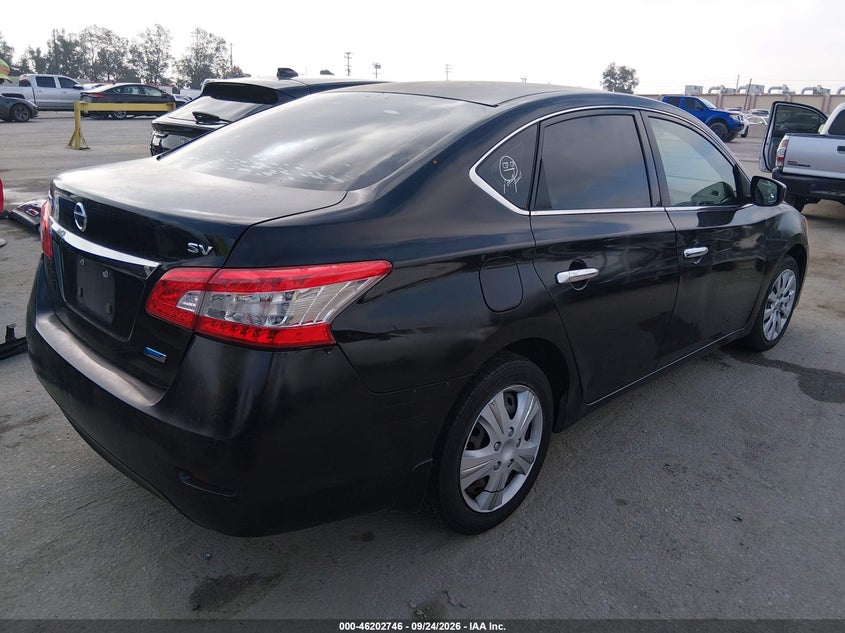 NISSAN SENTRA 2014 VIN 3N1AB7AP2EY200431