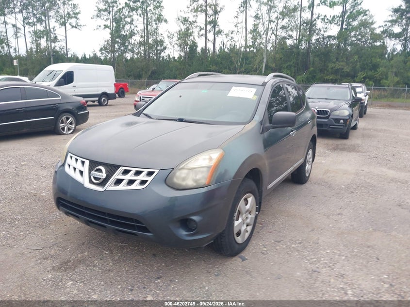 Vin: jn8as5mtxew105010, lot: 46702661, nissan rogue select s 20142