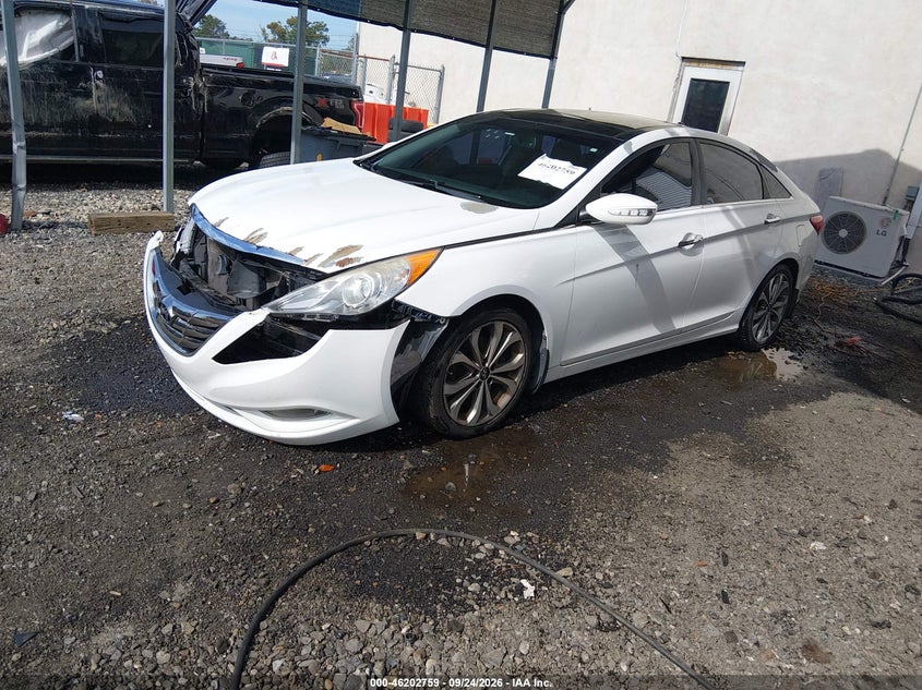 Vin: 5npec4ab0dh640576, lot: 46702671, hyundai sonata limited 2.0t 20132