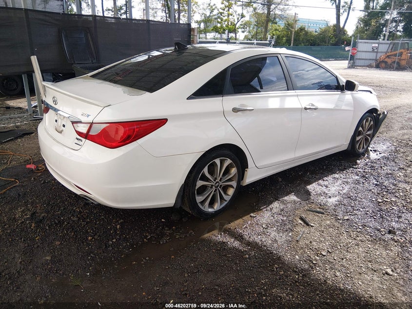 Vin: 5npec4ab0dh640576, lot: 46702671, hyundai sonata limited 2.0t 20134