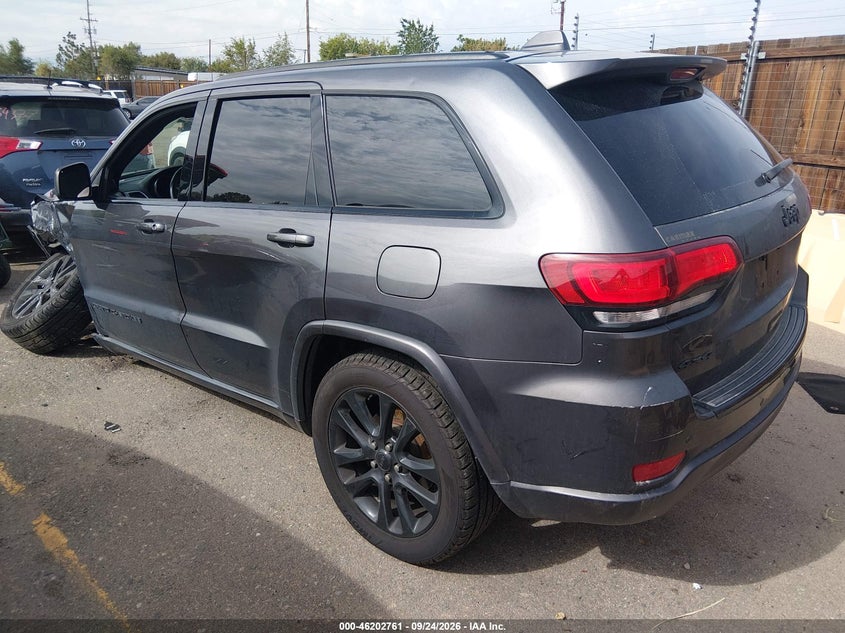 Vin: 1c4rjfag9hc714934, lot: 46702673, jeep grand cherokee altitude 4x4 20173
