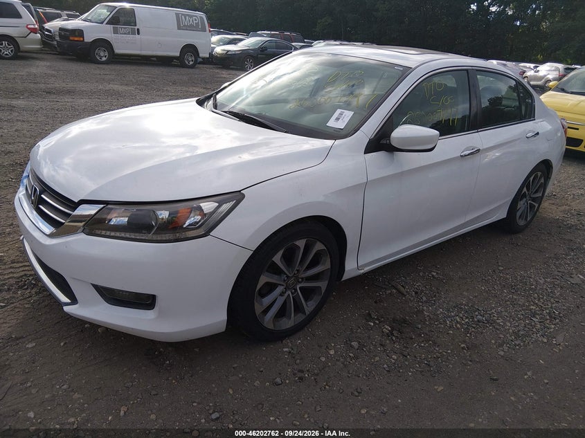 Vin: 1hgcr2f55fa073015, lot: 46702675, honda accord sport 20152