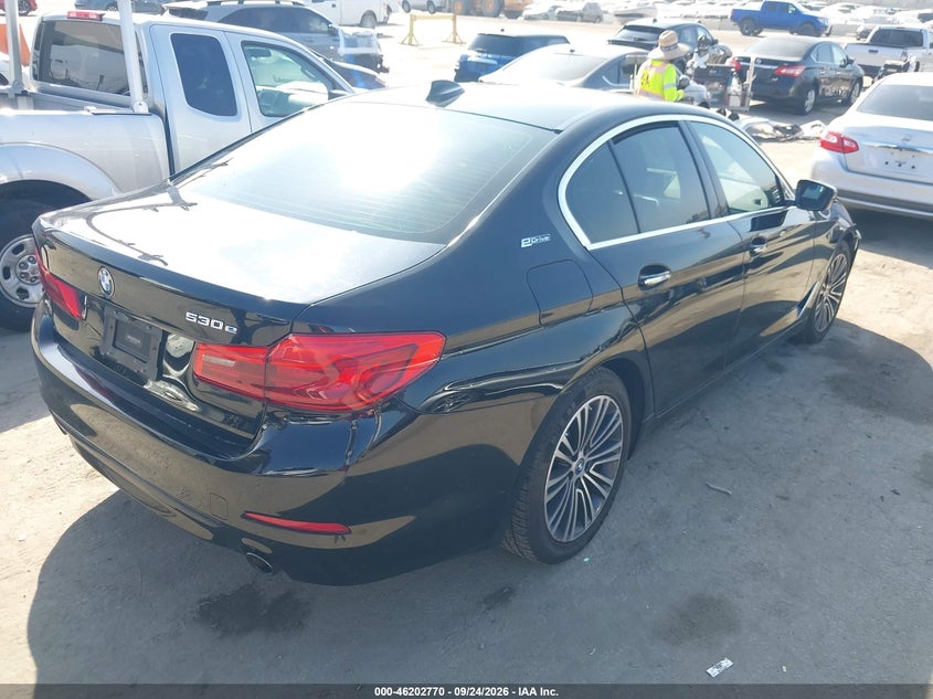 Vin: wbaja9c52jb252381, lot: 46702682, bmw 530e iperformance 20184