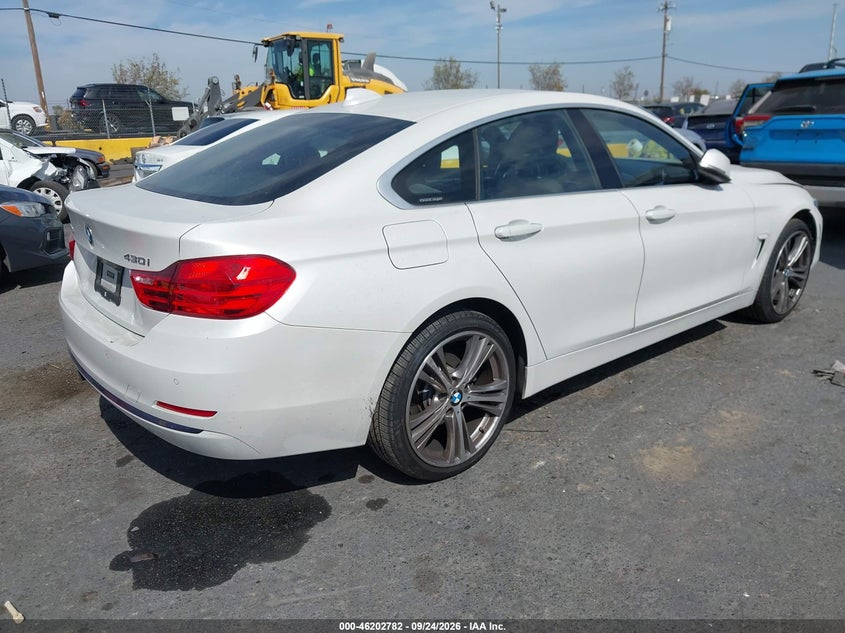 Vin: wba4f9c33hg812449, lot: 46702694, bmw 430i gran coupe xdrive 20174