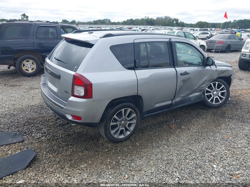Vin: 1c4njcba4hd173843, lot: 46702703, jeep compass sport se fwd 20174