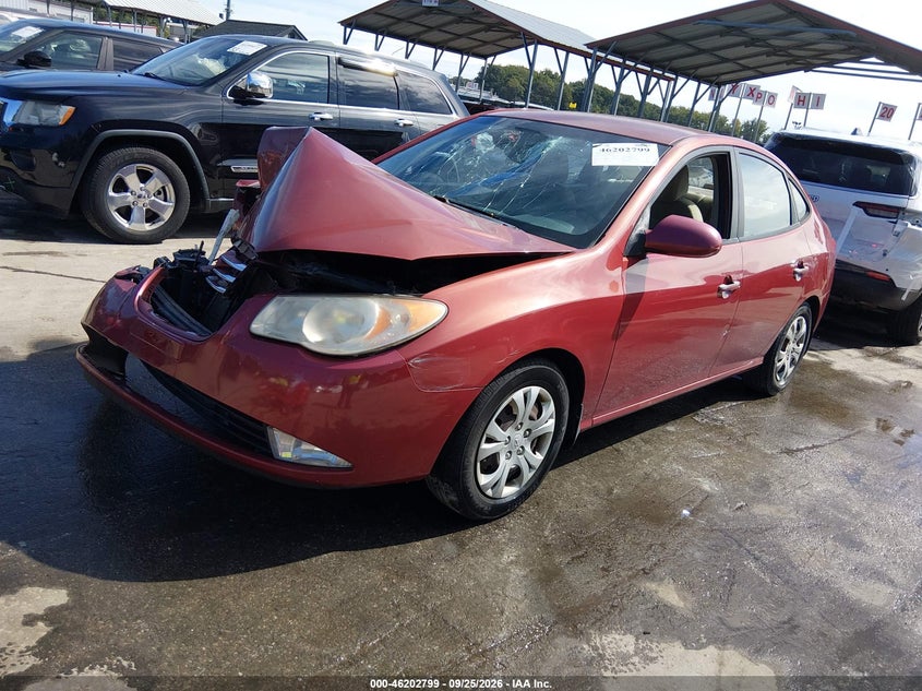 Vin: kmhdu4ad6au927850, lot: 46702711, hyundai elantra gls 20102