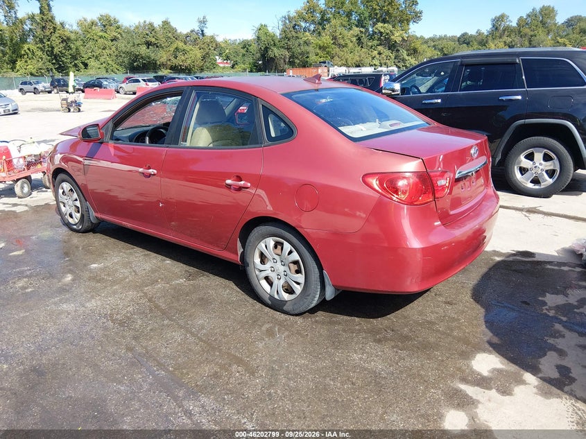 Vin: kmhdu4ad6au927850, lot: 46702711, hyundai elantra gls 20103