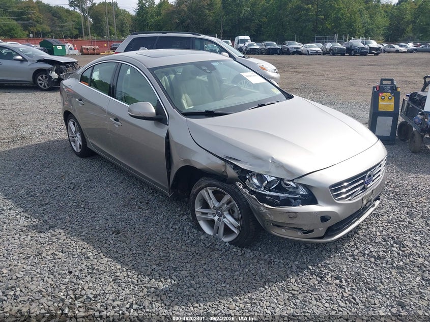 VOLVO S60 2015 VIN YV126MFK9F2337216