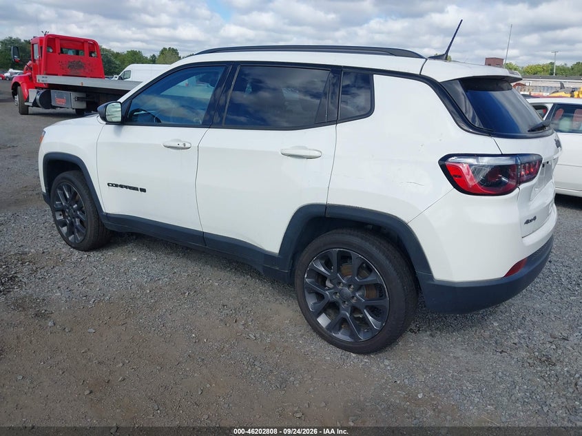 Vin: 3c4njdeb6mt601491, lot: 46702720, jeep compass 80th anniversary 4x4 20213