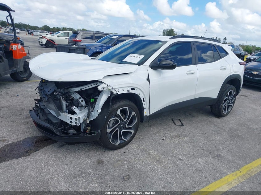 Vin: kl77ljep2sc025479, lot: 46702727, chevrolet trax fwd 2rs 20252