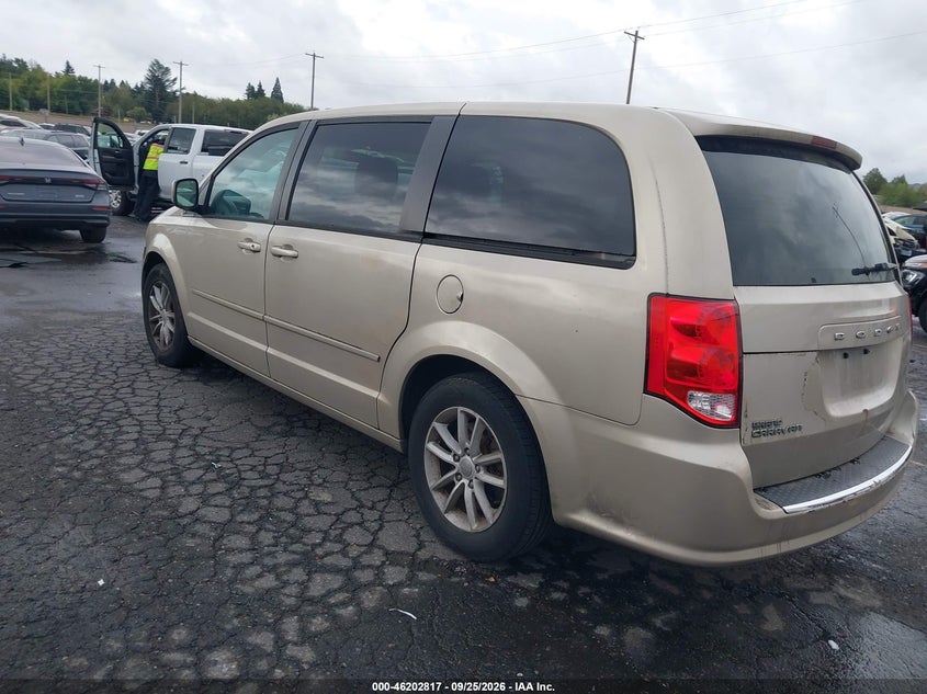 Vin: 2c4rdgcg2dr771553, lot: 46702729, dodge grand caravan sxt 20133