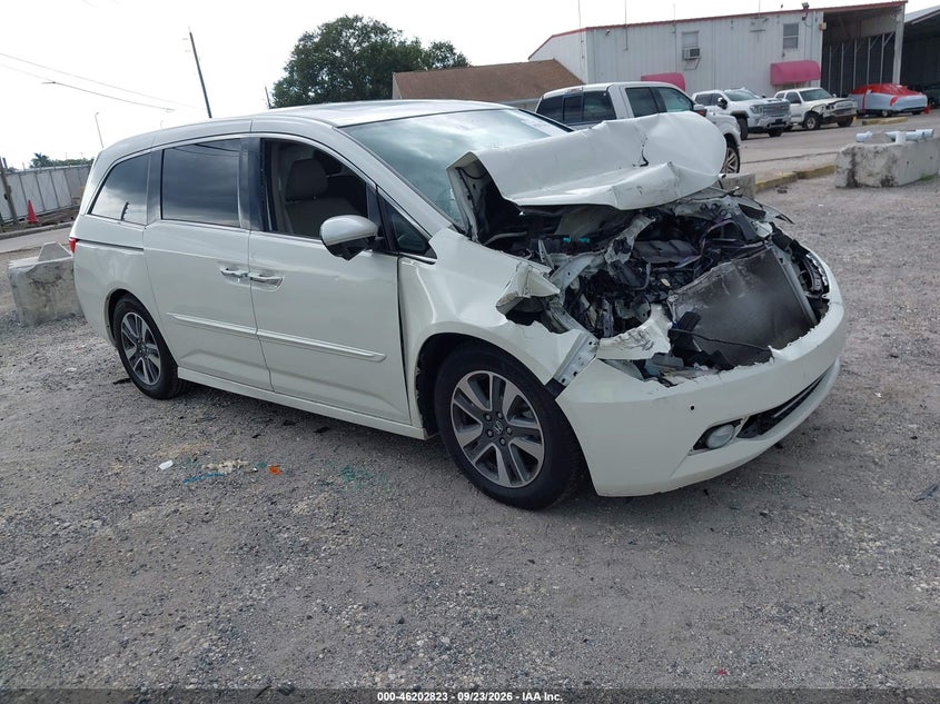 Vin: 5fnrl5h96fb090019, lot: 46702735, honda odyssey touring/touring elite 2015 img_1