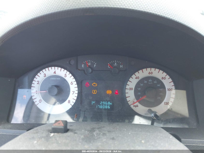 MAZDA TRIBUTE 2008 VIN 4F2CZ92Z48KM28320