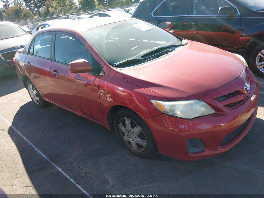 Vin: 2t1bu4ee8bc648736, lot: 46702748, toyota corolla le 20111