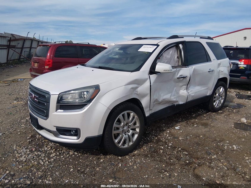 Vin: 1gkkrrkd0gj346089, lot: 46702763, gmc acadia slt 20162