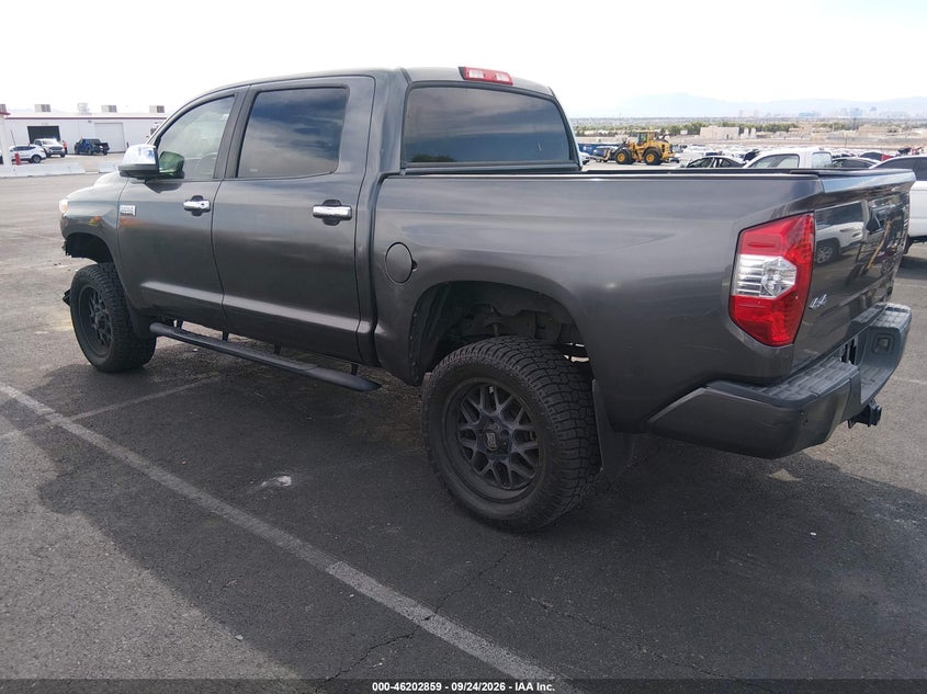 Vin: 5tfay5f11jx760649, lot: 46702771, toyota tundra platinum 5.7l v8 20183