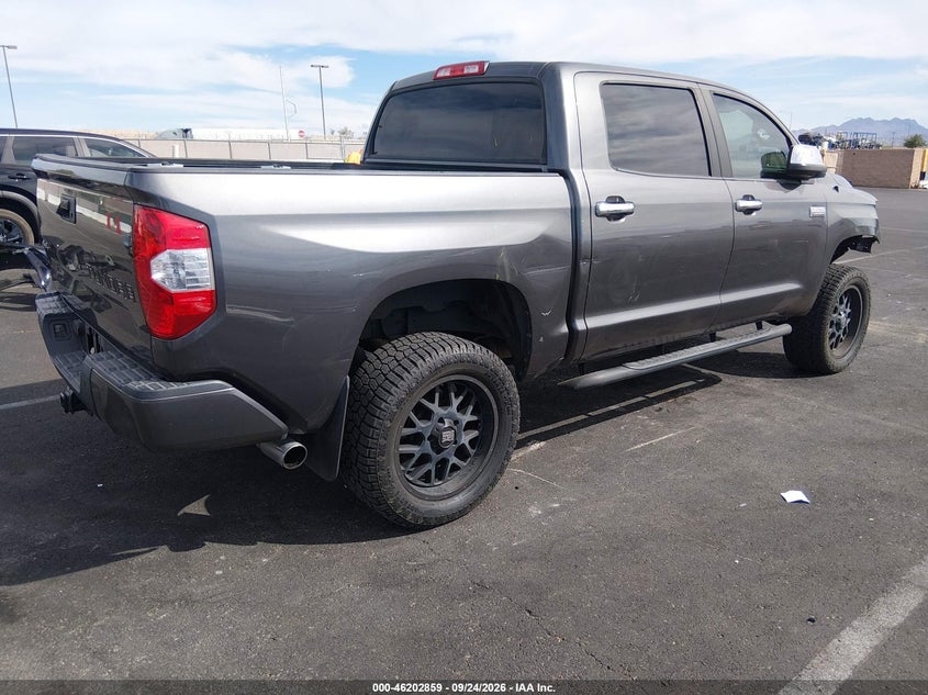 Vin: 5tfay5f11jx760649, lot: 46702771, toyota tundra platinum 5.7l v8 20184