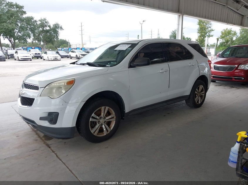 Vin: 2gnalbek2c1211623, lot: 46702785, chevrolet equinox ls 20122