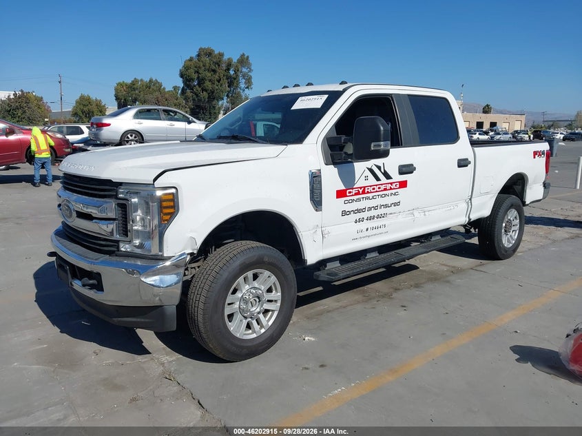 Vin: 1ft7w2b64kec80215, lot: 46702827, ford f-250 xl 20192