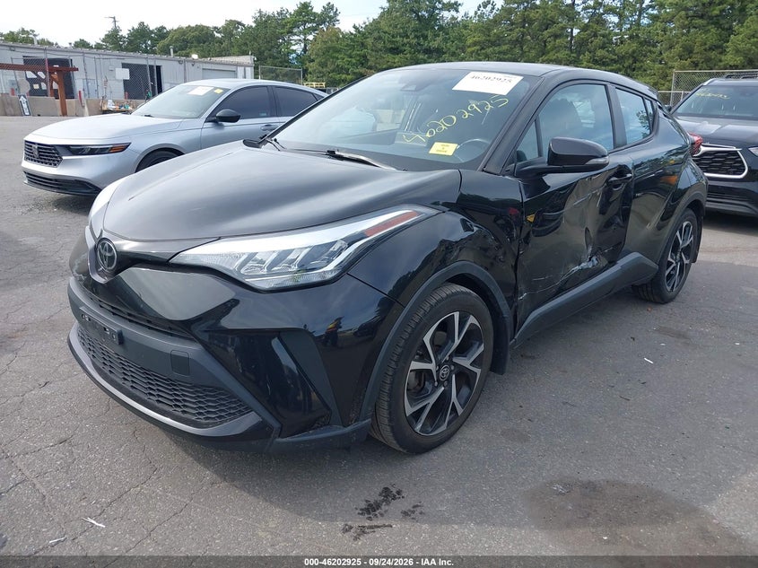 Vin: nmtkhmbx0nr143519, lot: 46702836, toyota c-hr xle 20222