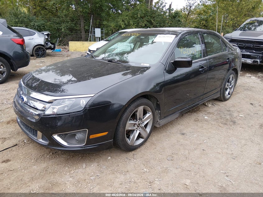 Vin: 3fahp0kc4ar427727, lot: 46702846, ford fusion sport 20102