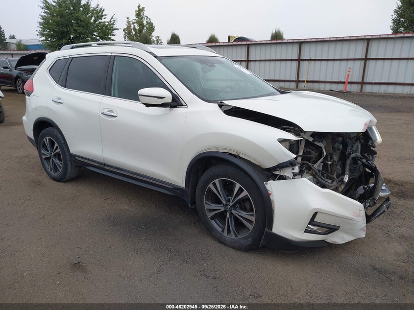2017 Nissan Rogue Sl, Перёд, IAAI, VIN 5N1AT2MV1HC730924