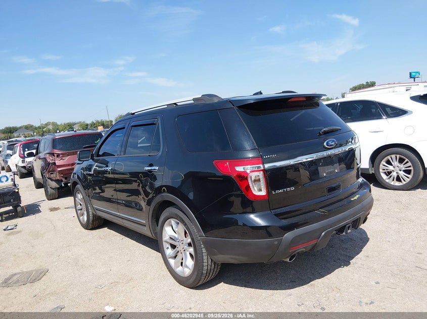 Vin: 1fm5k7f86ega74605, lot: 46702858, ford explorer limited 20143