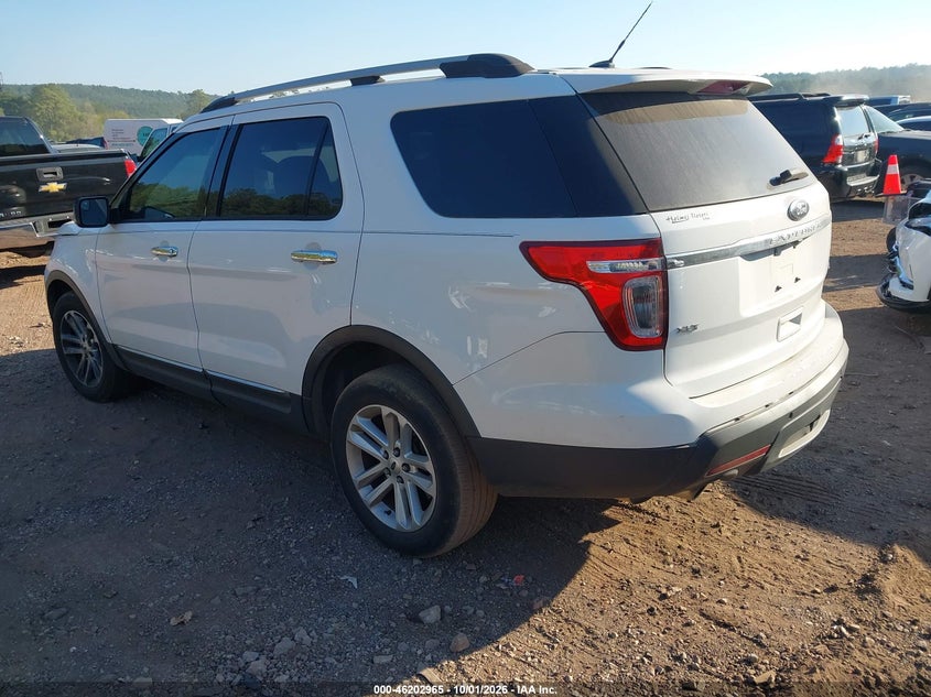 Vin: 1fm5k8d80fgc26596, lot: 46702876, ford explorer xlt 20153