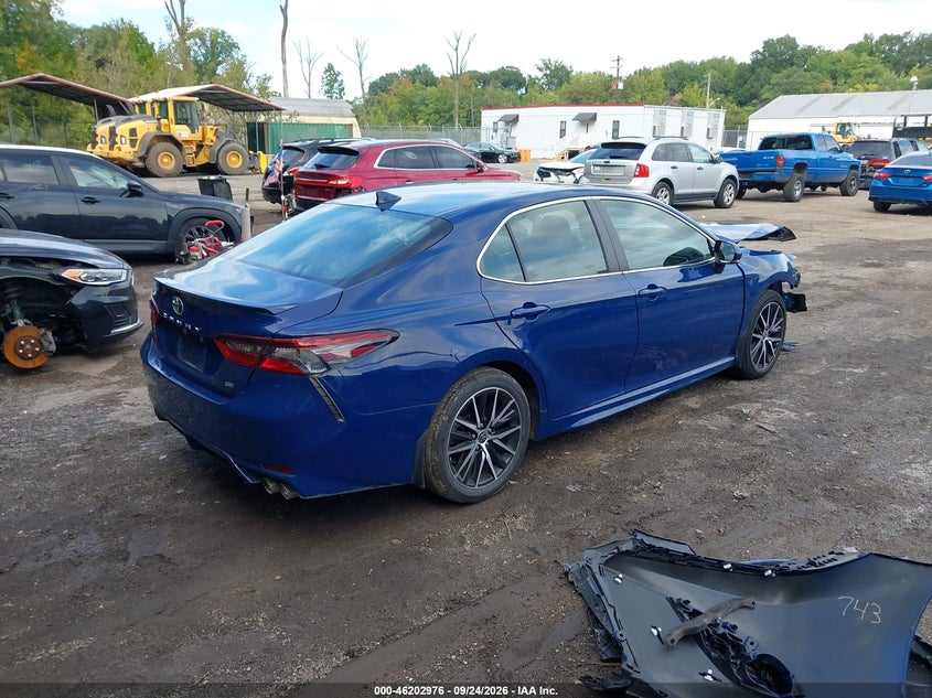 Vin: 4t1s11ak2pu122739, lot: 46702888, toyota camry se 20234
