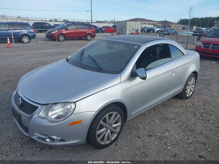 Vin: wvwba7ah1av015002, lot: 46702893, volkswagen eos komfort 20102