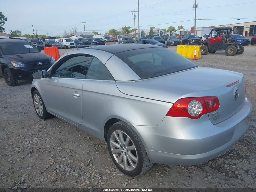 Vin: wvwba7ah1av015002, lot: 46702893, volkswagen eos komfort 20103