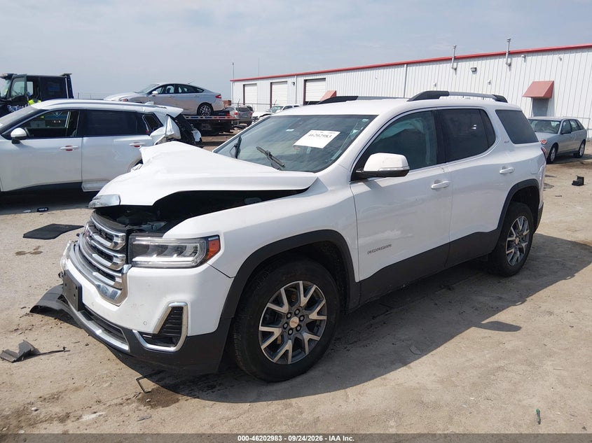 Vin: 1gkknul45mz135884, lot: 46702894, gmc acadia awd slt 20212