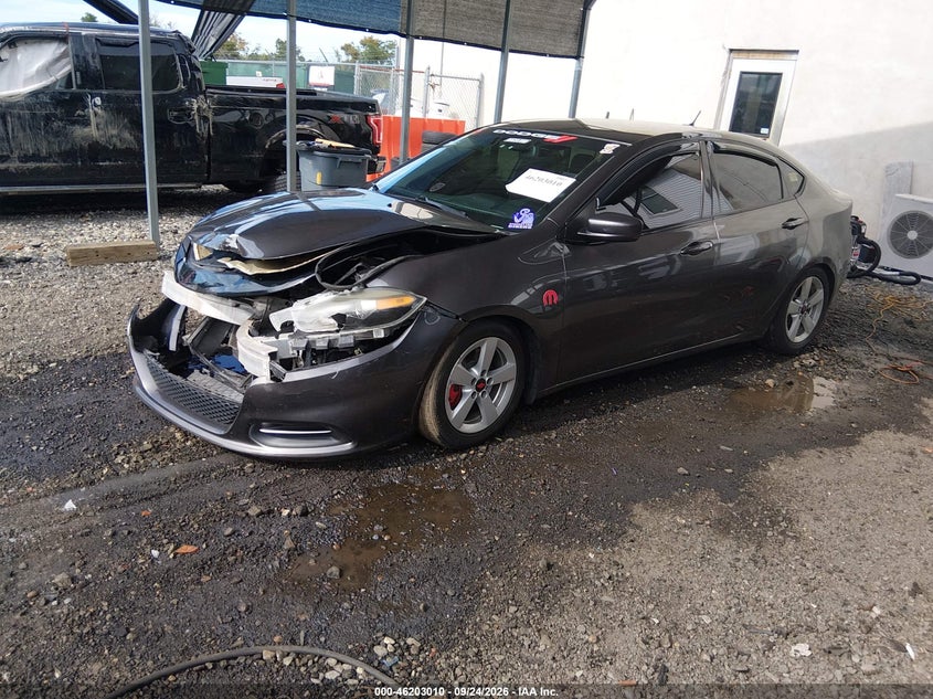 Vin: 1c3cdfbb6fd158822, lot: 46702922, dodge dart sxt 20152